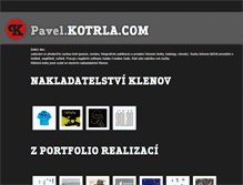 Tablet Screenshot of kotrla.com