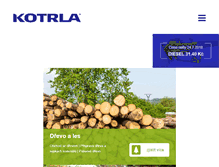 Tablet Screenshot of kotrla.cz